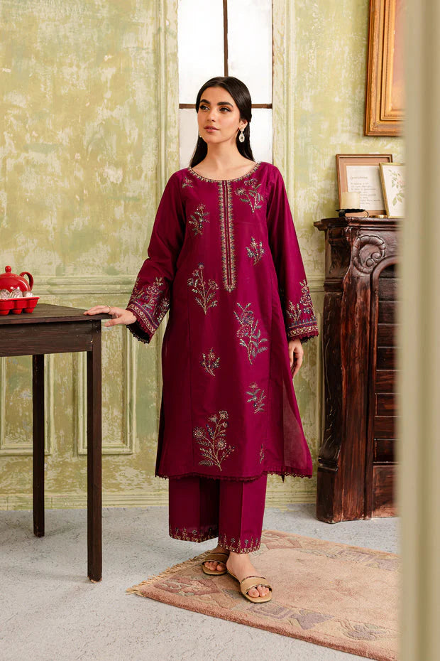 Viola 2Pc - Embroidered Dress