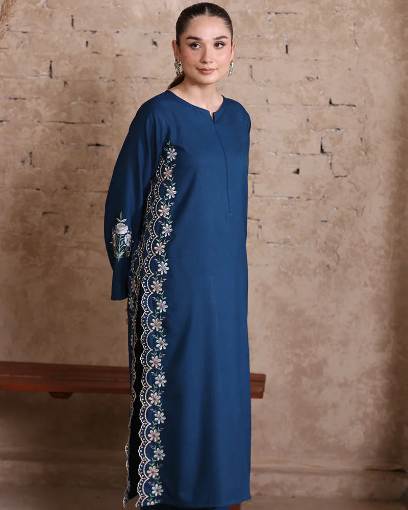 Hania - Best Selling - 2 PC Embroidered Suit