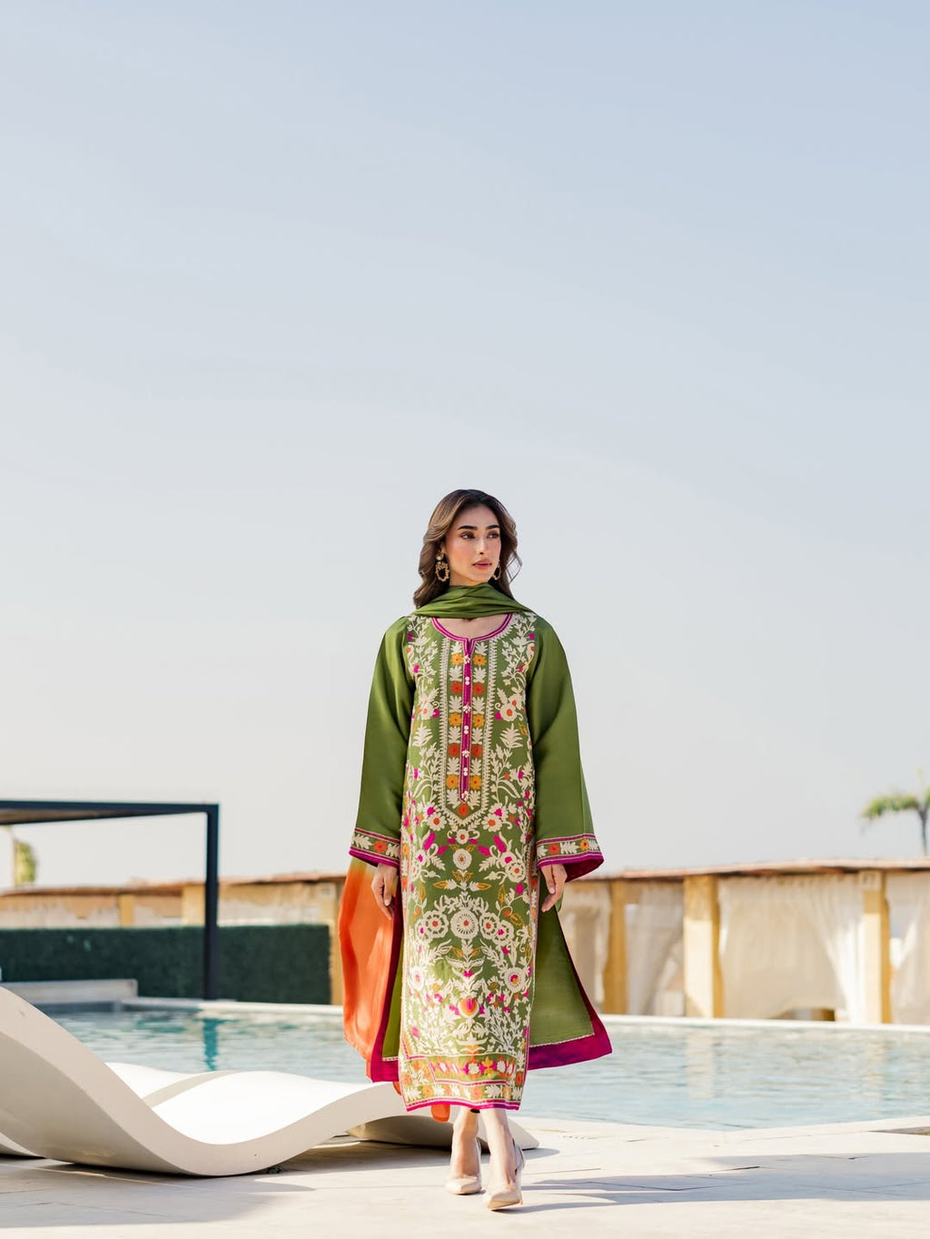 AROOSA (Embroided 3 PCs)