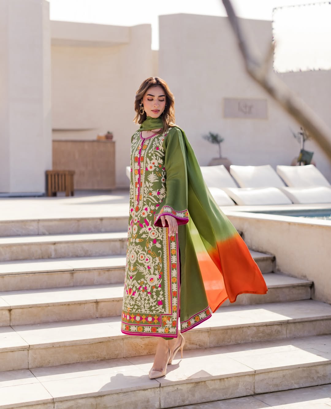 AROOSA (Embroided 3 PCs)
