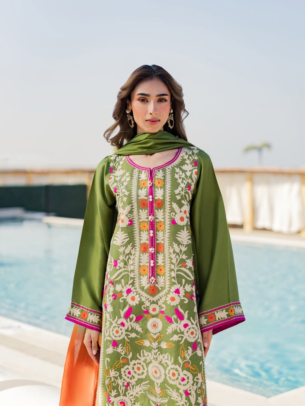 AROOSA (Embroided 3 PCs)