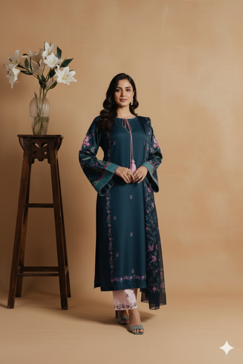 Ensemble (Stitched 3 Pcs)