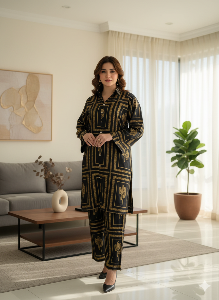 Roshni (Stitched 2 Pcs)