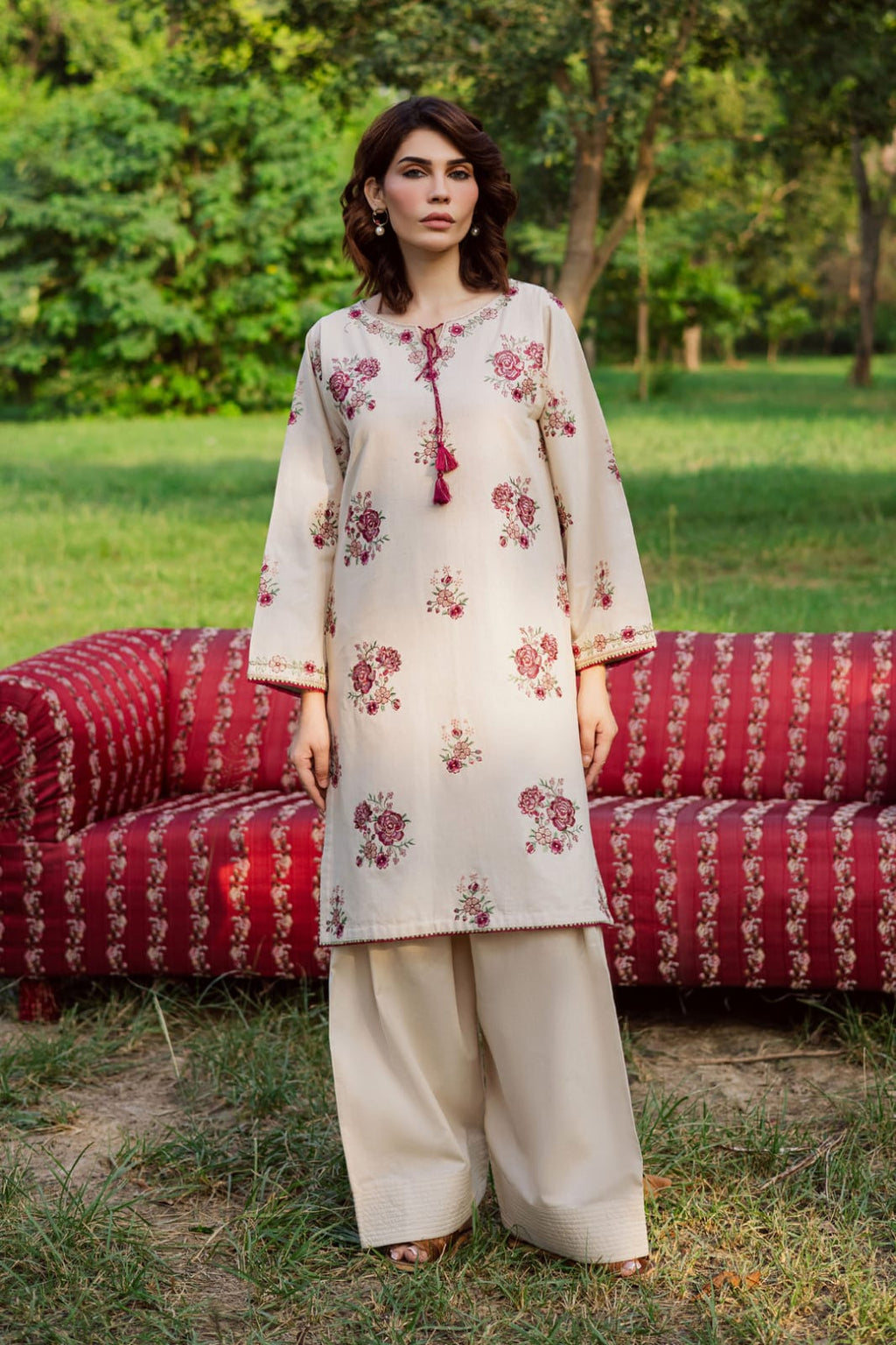 Blush (Stitched 2 Pcs)