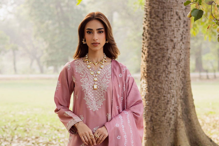 Frolly 3Pc-Embroidered Dress